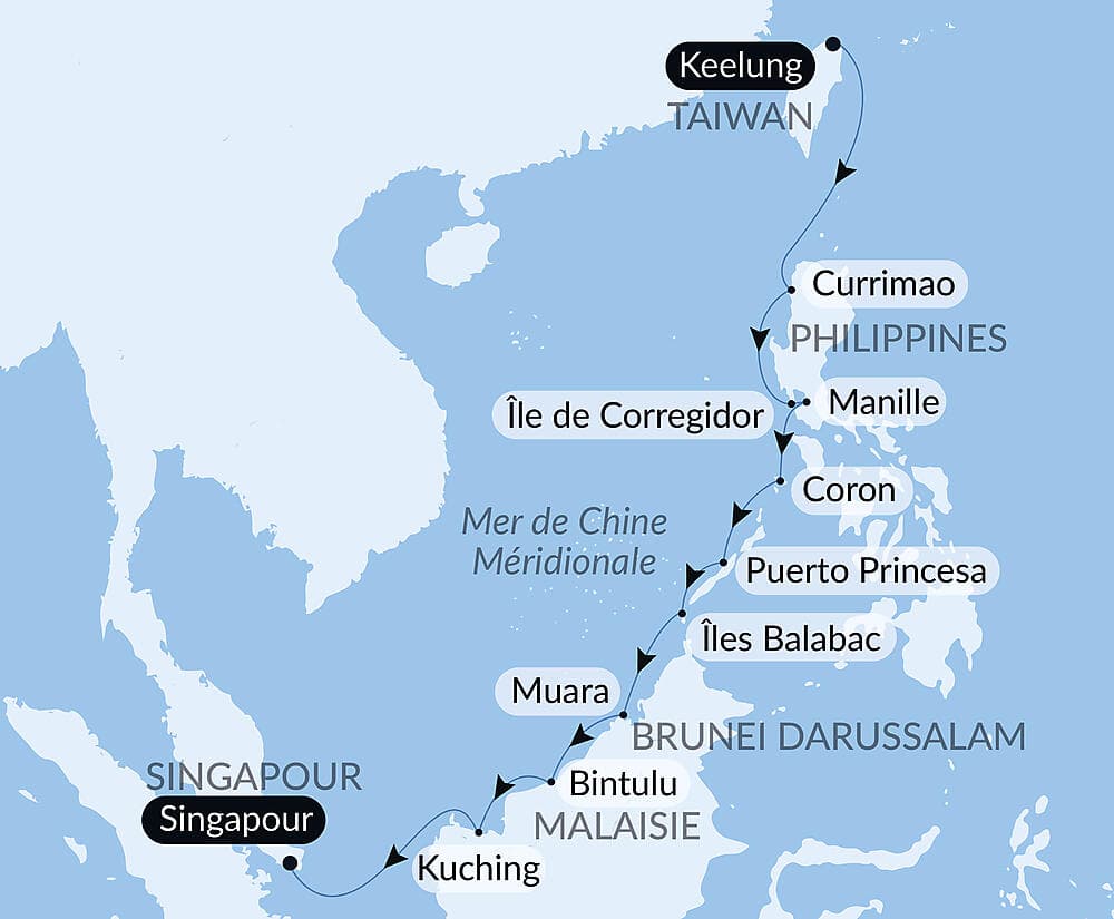 Joyaux et mystères des Philippines et de Bornéo null