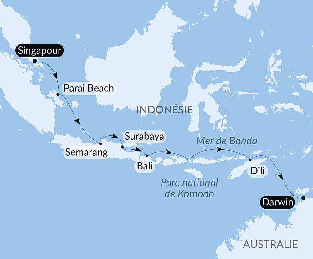 Temples sacrés et sanctuaires naturels d'Indonésie