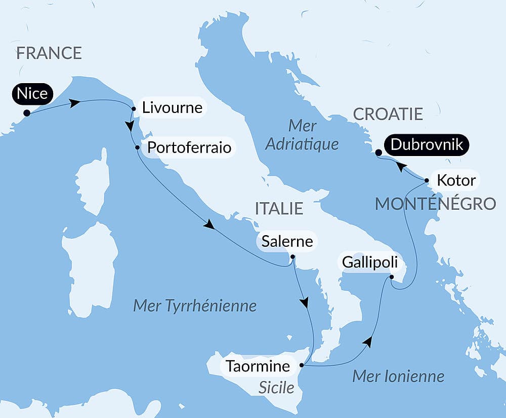 De la Cité des Anges aux rivages adriatiques