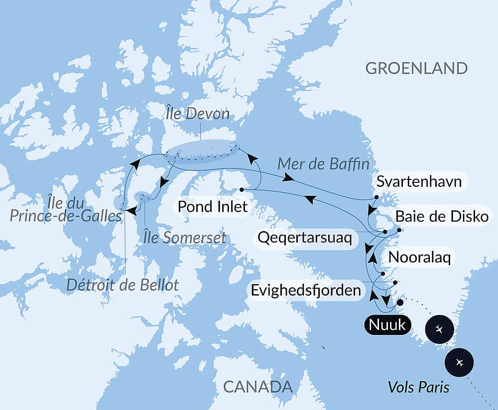 Au cœur du passage du Nord-Ouest